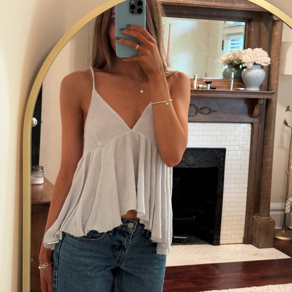 Urban Outfitters Longline Flowy Tank